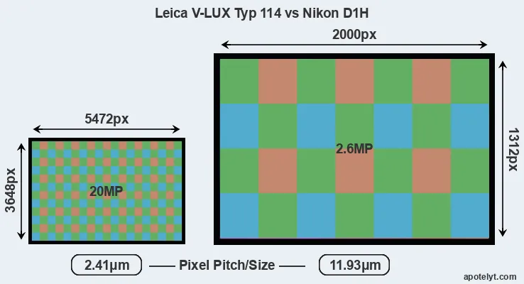 V-LUX Typ 114 versus D1H MP