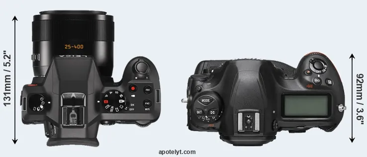 Compare V-LUX Typ 114 versus D6 top