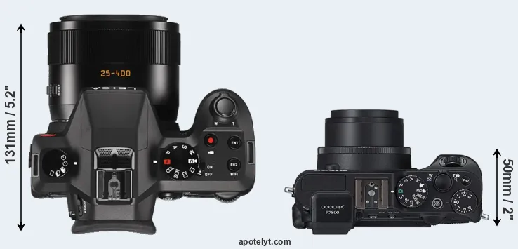 Compare V-LUX Typ 114 versus P7800 top