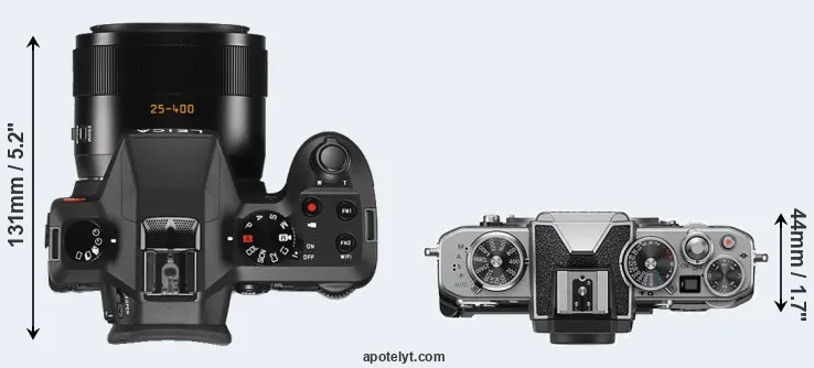 Compare V-LUX Typ 114 versus Z fc top