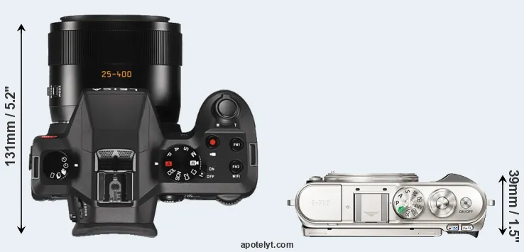 Compare V-LUX Typ 114 versus E-PL9 top