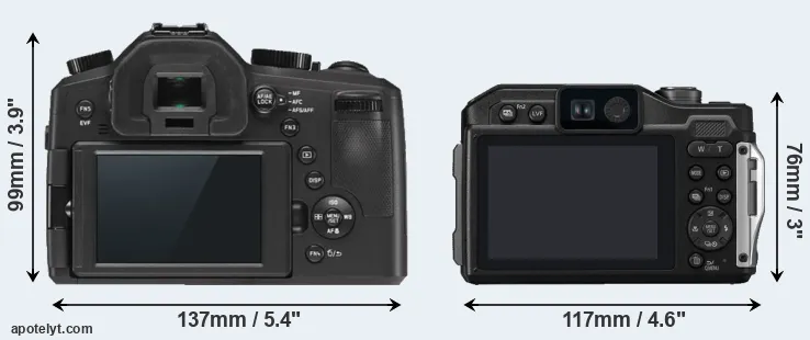 Comparison V-LUX Typ 114 or FT7 rear