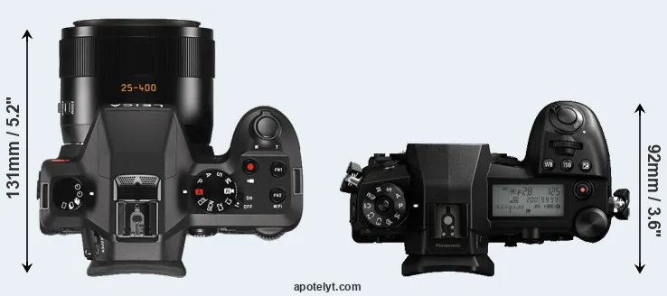 Compare V-LUX Typ 114 versus G9 top