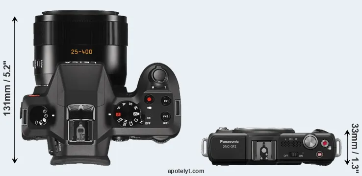 Compare V-LUX Typ 114 versus GF2 top