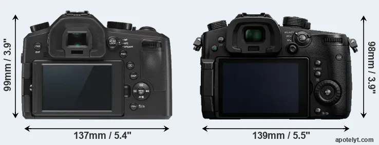 Comparison V-LUX Typ 114 or GH5 rear