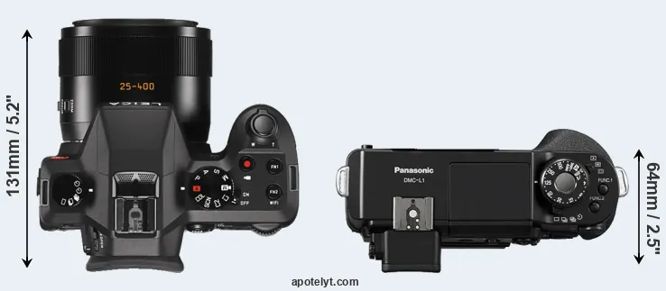 Compare V-LUX Typ 114 versus L1 top