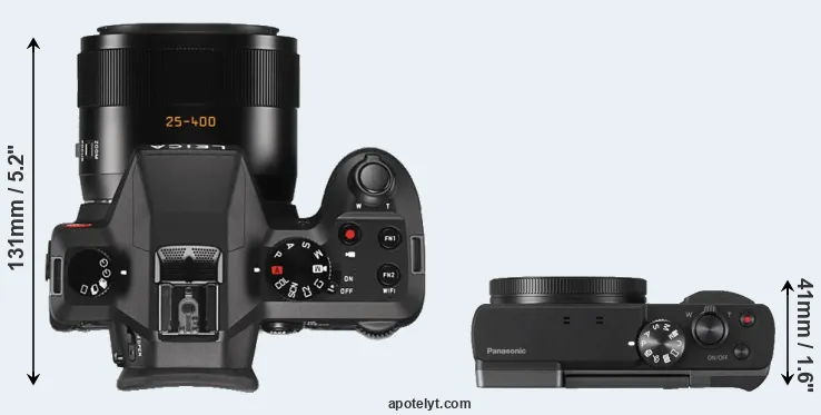 Compare V-LUX Typ 114 versus ZS70 top