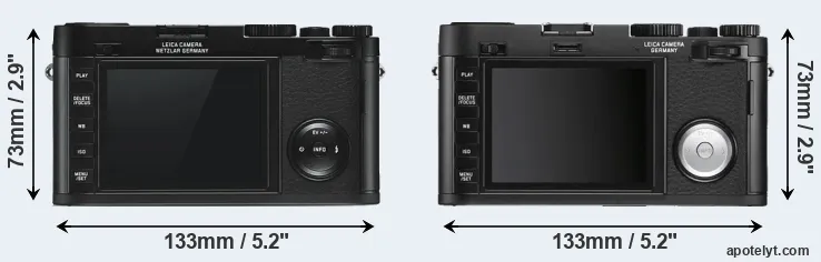 Comparison X Typ 113 or X Vario rear