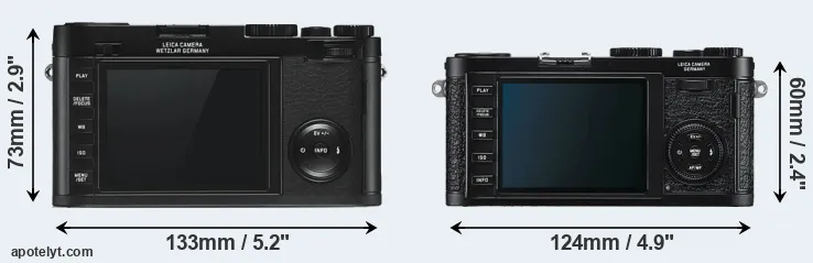 Comparison X Typ 113 or X1 rear