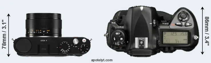 Compare X Typ 113 versus D2X top