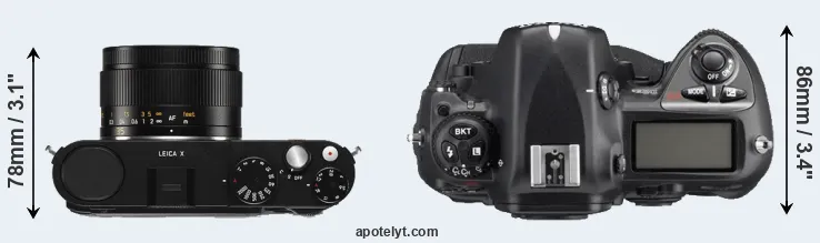 Compare X Typ 113 versus D2Xs top