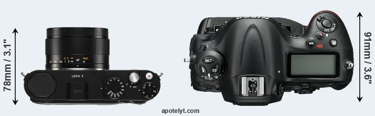 Compare X Typ 113 versus D4S top