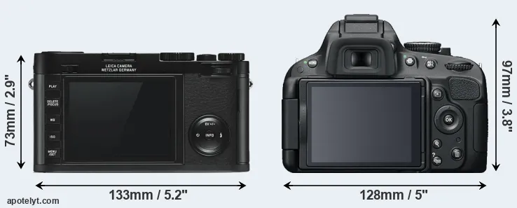 Comparison X Typ 113 or D5100 rear