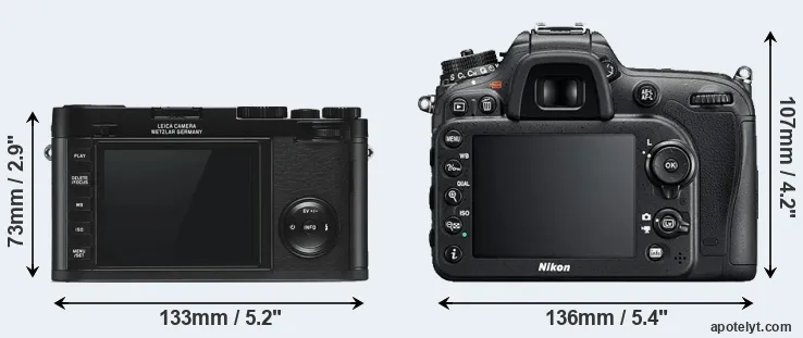 Comparison X Typ 113 or D7200 rear