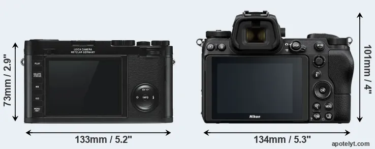 Comparison X Typ 113 or Z6 rear