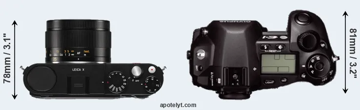 Compare X Typ 113 versus E-1 top