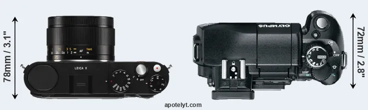 Compare X Typ 113 versus E-330 top