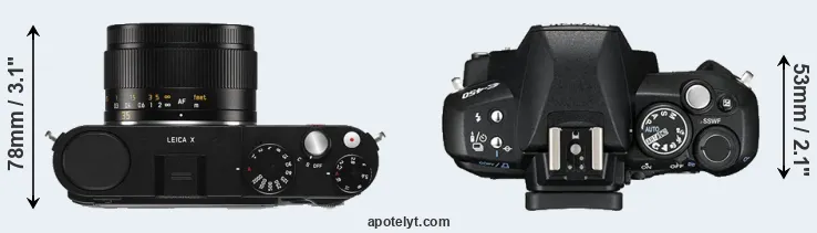 Compare X Typ 113 versus E-450 top