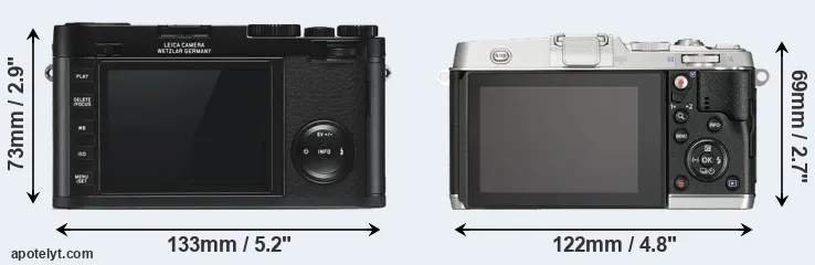 Comparison X Typ 113 or E-P5 rear