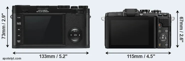 Comparison X Typ 113 or E-PL7 rear