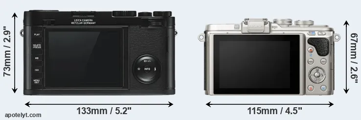 Comparison X Typ 113 or E-PL8 rear