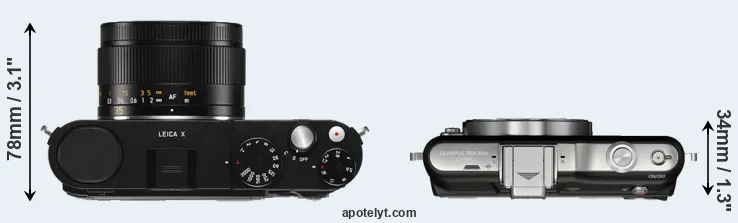 Compare X Typ 113 versus E-PM1 top