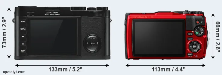 Comparison X Typ 113 or TG-6 rear