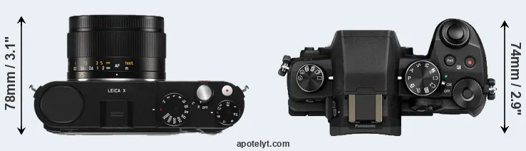 Compare X Typ 113 versus G85 top