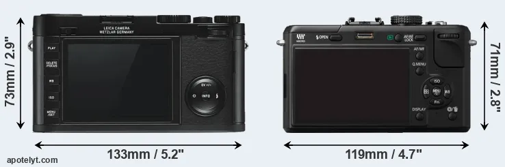 Comparison X Typ 113 or GF1 rear
