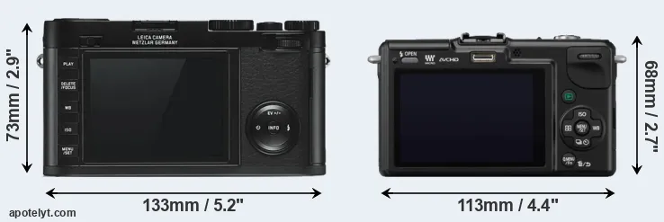 Comparison X Typ 113 or GF2 rear