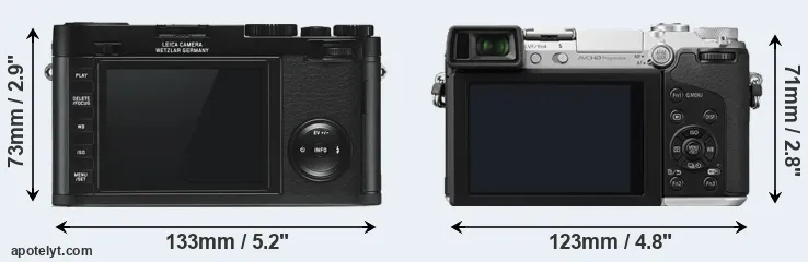Comparison X Typ 113 or GX7 rear