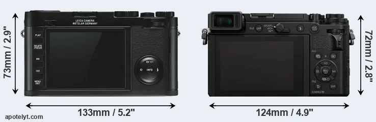 Comparison X Typ 113 or GX9 rear