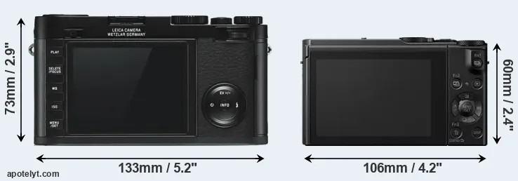 Comparison X Typ 113 or LX15 rear
