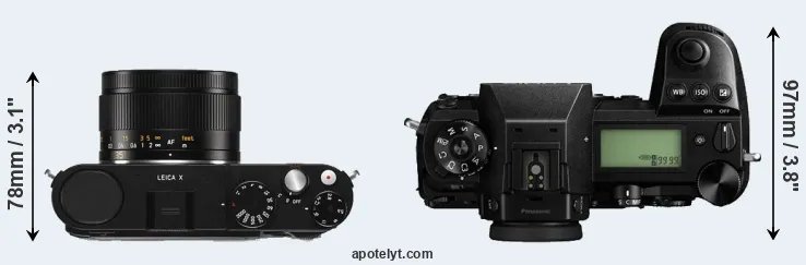 Compare X Typ 113 versus S1 top