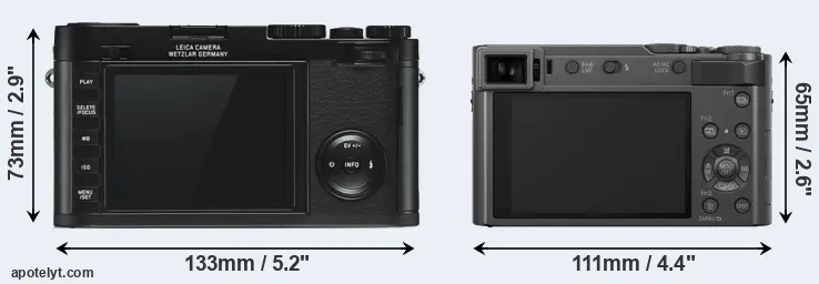 Comparison X Typ 113 or ZS200 rear