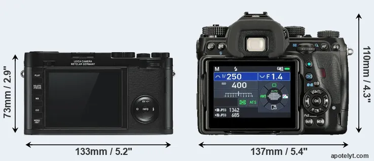Comparison X Typ 113 or K-1 II rear