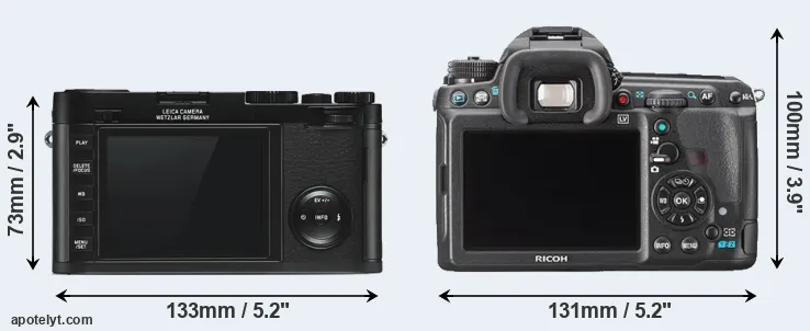 Comparison X Typ 113 or K-3 rear