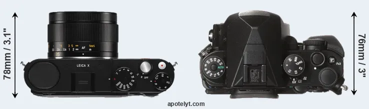 Compare X Typ 113 versus KP top