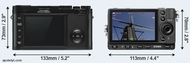 Comparison X Typ 113 or fp rear