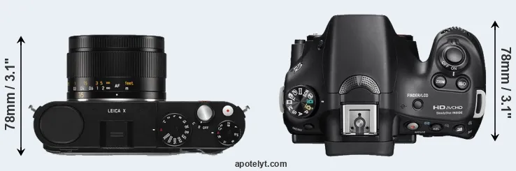 Compare X Typ 113 versus A58 top