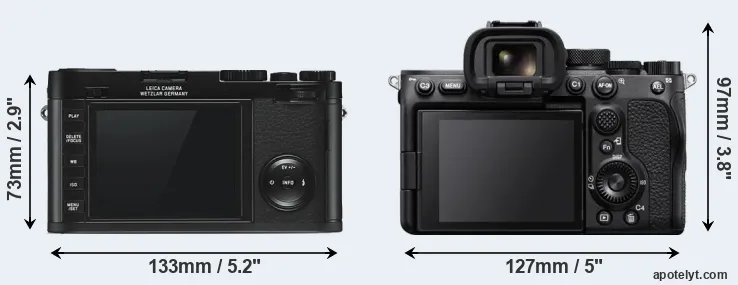 Comparison X Typ 113 or A7S III rear