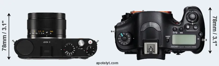 Compare X Typ 113 versus A99 top