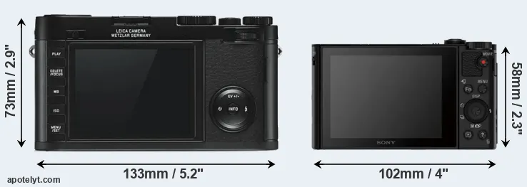 Comparison X Typ 113 or HX80 rear