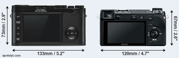 Comparison X Typ 113 or NEX-6 rear