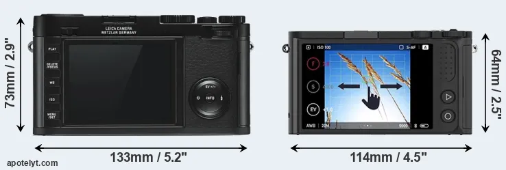 Comparison X Typ 113 or M1 rear