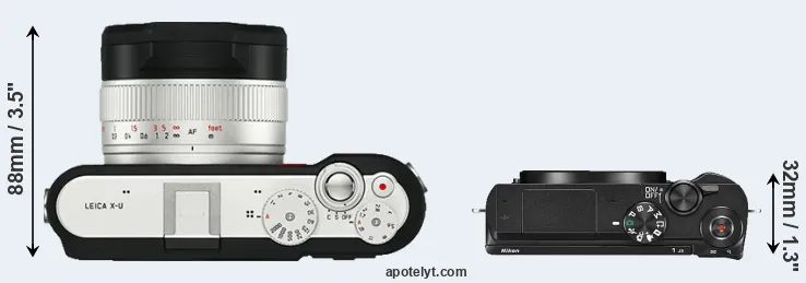 Compare X-U Typ 113 versus J5 top