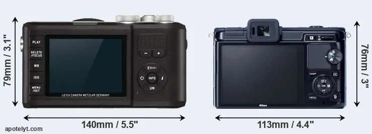 Comparison X-U Typ 113 or V1 rear