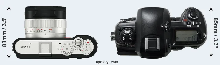 Compare X-U Typ 113 versus D1H top