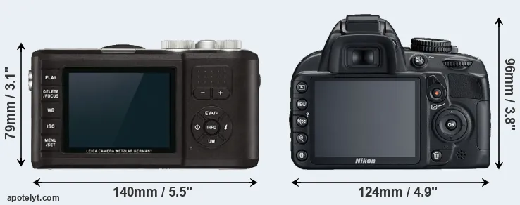 Comparison X-U Typ 113 or D3100 rear
