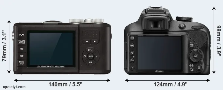 Comparison X-U Typ 113 or D3400 rear